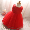 Baptism Party Girls wedding Dress for Flower Girl infant tutu dresses Newborn 1 year birthday Princess Dress Baby Girl clothes Baptism Party Girls wedding Dress for Flower Girl infant tutu dresses Newborn 1 year birthday Princess Dress Baby Girl clothes