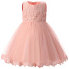 Baptism Party girls Wedding Tutu Dress Baby Girl Newborn 1 2 year Birthday Princess Dresses infant Girl Dress kids Clothes
