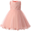 Baptism Party girls Wedding Tutu Dress Baby Girl Newborn 1 2 year Birthday Princess Dresses infant Girl Dress kids Clothes