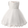 Baptism Party girls Wedding Tutu Dress Baby Girl Newborn 1 2 year Birthday Princess Dresses infant Girl Dress kids Clothes