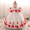 Baptism Baby Girl dress wedding 1 year Birthday Summer baby Newborn Girls kids dresses Princess tutu infant Dress Girl Clothes