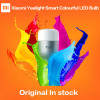 Original Xiaomi Yeelight Smart Colourful LED Bulb Wifi Remote Control Adjustable Brightness Eyecare  Light Smart Bulb Mi Light