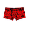 PINK HEROES Men Underwear Boxers Fashion Cartoon Printed Cotton Men Boxer Shorts Underwear Men Boxer Shorts Cueca Sexy Panties
