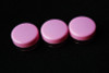 Pink cream jar, cosmetic container, plastic bottle,display bottle,sample jar,cosmetic packaging 3g/100pcs