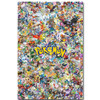 Pikachu - Pokemon All Monsters Art Silk Fabric Poster Print Pocket Monster Anime Picture for Living Room Wall Decoration 09