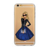 Phone Cases for iphone 6 6s Plus 6Plus 4 4s 5c 5 5s SE Soft Slim TPU Transparent Cartoon Modern Sexy Girls Pattern Case Cover