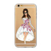Phone Cases for iphone 6 6s Plus 6Plus 4 4s 5c 5 5s SE Soft Slim TPU Transparent Cartoon Modern Sexy Girls Pattern Case Cover