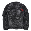 Factory Vegetable Tanned Sheepskin Leather Jacket Men Genuine Leather Jacket Slim Fit Soft Bomber Men's Leather Coat Autumn F082