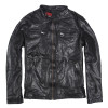 Factory Vegetable Tanned Sheepskin Leather Jacket Men Genuine Leather Jacket Slim Fit Soft Bomber Men's Leather Coat Autumn F082
