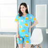Factory sales 2017 Women Pajamas Set Thin Cartoon Summer Girlfriend Gift Indoor Cloth Home Suit Sleepwear Short Sleeve Pyjamas Factory sales 2017 Women Pajamas Set Thin Cartoon Summer Girlfriend Gift Indoor Cloth Home Suit Sleepwear Short Sleeve Pyjamas