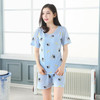 Factory sales 2017 Women Pajamas Set Thin Cartoon Summer Girlfriend Gift Indoor Cloth Home Suit Sleepwear Short Sleeve Pyjamas Factory sales 2017 Women Pajamas Set Thin Cartoon Summer Girlfriend Gift Indoor Cloth Home Suit Sleepwear Short Sleeve Pyjamas