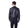Factory Men Genuine Leather Jacket 100% Real Cowhide Sheepskin Black Short Men's Leather Coat Spring Autumn Male Jaqueta ZH052