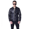 Factory Men Genuine Leather Jacket 100% Real Cowhide Sheepskin Black Short Men's Leather Coat Spring Autumn Male Jaqueta ZH052