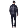 Factory Genuine Vegetable Tanned Sheepskin Quilted Leather Jacket Men Leather Jacket Soft Quilted Jacket Men Coat Winter ZH048