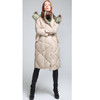 European Style Winter Jackets Women Down Coat 2016 New Women's Winter Coat Large Fur Collar Hooded Coats Female Long Parka Y292