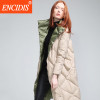 European Style Winter Jackets Women Down Coat 2016 New Women's Winter Coat Large Fur Collar Hooded Coats Female Long Parka Y292