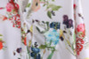 European Style 2017 Summer New Arrival Women Fashion Casual Floral Print V-neck Shirt, Female Long Sleeves Tops Chiffon Blouse