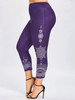 Elastic Waist Ethnic Print Plus Size Leggings Women Sexy Fitness Legging Women Workout Leggings Push Up Leggings Big Size 5XL