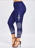 Elastic Waist Ethnic Print Plus Size Leggings Women Sexy Fitness Legging Women Workout Leggings Push Up Leggings Big Size 5XL