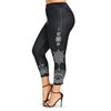 Elastic Waist Ethnic Print Plus Size Leggings Women Sexy Fitness Legging Women Workout Leggings Push Up Leggings Big Size 5XL