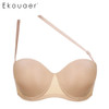 Ekouaer Underwear Women Bra Push Up Sexy Invisible Bras Detachable Strap Bra Many style Bra For Formal Dress For Wedding