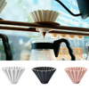 Ceramics V60 Pour-over Coffee Dripper Available in multiple colors