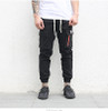 Odinokov brand 2017 elastic high quality street fashion slim high street ankle lenght  pants sweatpants jogger men pants