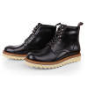 Odescalchi New Mens Genuine Leather Ankle Boots Winter Spring British Men Boots Male Tooling Boots Outdoor High-top Men Shoes