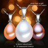 NYMPH  Pearl Jewelry Set Natural Freshwater Pearl Necklace Pendant Earrings For Women  T118