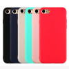 Newest For iphone 5 5S SE 6 6S Plus 7 Plus Phone Bags&Cases Soft TPU Sample Candy Color Ultrathin Back Covers Shell Capa
