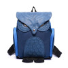 Newest Fashion Women Nylon Owl Backpack Female Cartoon School Bags Mujer Gothic Mochila Escolar Girls Stylish Cool Bagpack Black