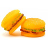 Newest Dog Toys Pet Puppy Chew Squeaker Squeaky Plush Sound Chicken Vegetable Hamburger and Ball Dog Toys