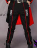 Newest Bigbang Stage Show Coat MEN Singers DJ Fashion Slim Red White Letter Long Suit Jacket Dress Clothing Costumes S-5XL