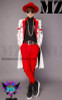 Newest Bigbang Stage Show Coat MEN Singers DJ Fashion Slim Red White Letter Long Suit Jacket Dress Clothing Costumes S-5XL