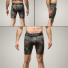 Newest  Brand Clothing Male Compression Shorts Board Bermuda Masculine Short Pants Quick-drying Camouflage Tights