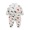 Newborn Winter Warm Baby Rompers Fleece Baby Clothing for Girls Cartoon Cotton Baby Boy Romper Roupa Infantil Next Baby Clothes
