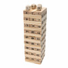 New Wooden Tower Wood Building Blocks Toy Domino 54 +4pcs Stacker Extract Building Game Kids Educational Birthday Gift
