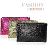 NEW Womens Fashion Sparkling Sequins Clutch Evening Party Bag Handbag Tote Purse