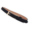 New Women's Lady PU Leather Skinny Thin Narrow Buckle Waist Belt Waistband Strap