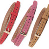 New Women's Lady PU Leather Skinny Thin Narrow Buckle Waist Belt Waistband Strap