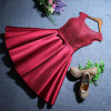 New Arrival Elegant Party Mini Prom Dress Vestido De Festa A-line Lace Lace-up Cocktail Party Dress Free Shipping SA939
