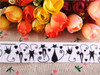 new arrival 7/8'' 22mm 5 yards cat printed grosgrain ribbon cartoon ribbons cloth tape hair accessories WQ032225