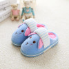 New Brand Children Warm winter Cotton Slippers Kids Cartoon Rabbit Home Furnishing Shoes Baby Boys Girls Indoor Antiskid Slipper