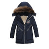 New Boys Parka Childen Winter Jackets Warm Boys Clothes Kids Baby Thick Cotton Down Jacket Cold Winter Outwea