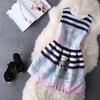 New Arrivals Vestidos 2017 Summer O-Neck Sleeveless Print Casual Dresses Women Vintage Princess Dress Ladies Party Clothing