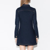HDY Haoduoyi Womens Vintage Slim denim ling sleeve Mini Dress Pockets Fashion Lady Short Dresses for wholesale Women Vestidos