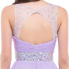 Grace Karin Cheap Pink Purple Bridesmaid Dresses Under $50, Long Backless Designer Wedding Guest Dress For Bridemaid Party 6112