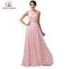 Grace Karin Cheap Pink Purple Bridesmaid Dresses Under $50, Long Backless Designer Wedding Guest Dress For Bridemaid Party 6112
