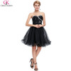 Grace Karin Cheap Bridesmaid Dresses Under 50 Purple Blue Pink Short Bridesmaid Dress 2017 Ball Gown Organza Wedding Party Dress