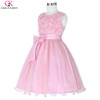 Grace Karin 3D Flower Girl Dresses Children Party Kids Clothes Toddler Bowknot Princess Ball Gowns Pageant Communion Dress Frock